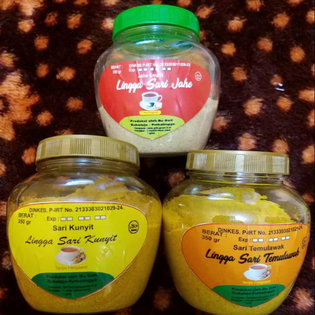 

Lingga Sari Rempah (Jahe, Temulawak, Kunyit)