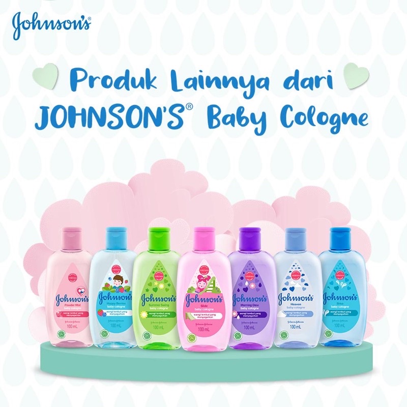 Johnson's ® Powder Mist baby cologne 100ml / parfum bayi dan anak / minyak wangi jhonsons