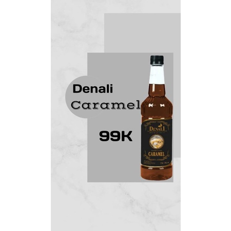 

Syrup Caramel Denali