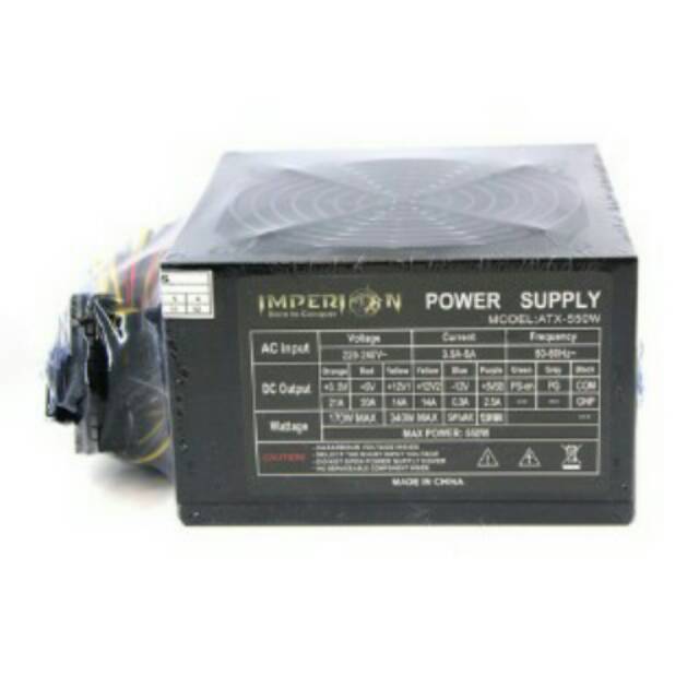 power supply imperion 550w original