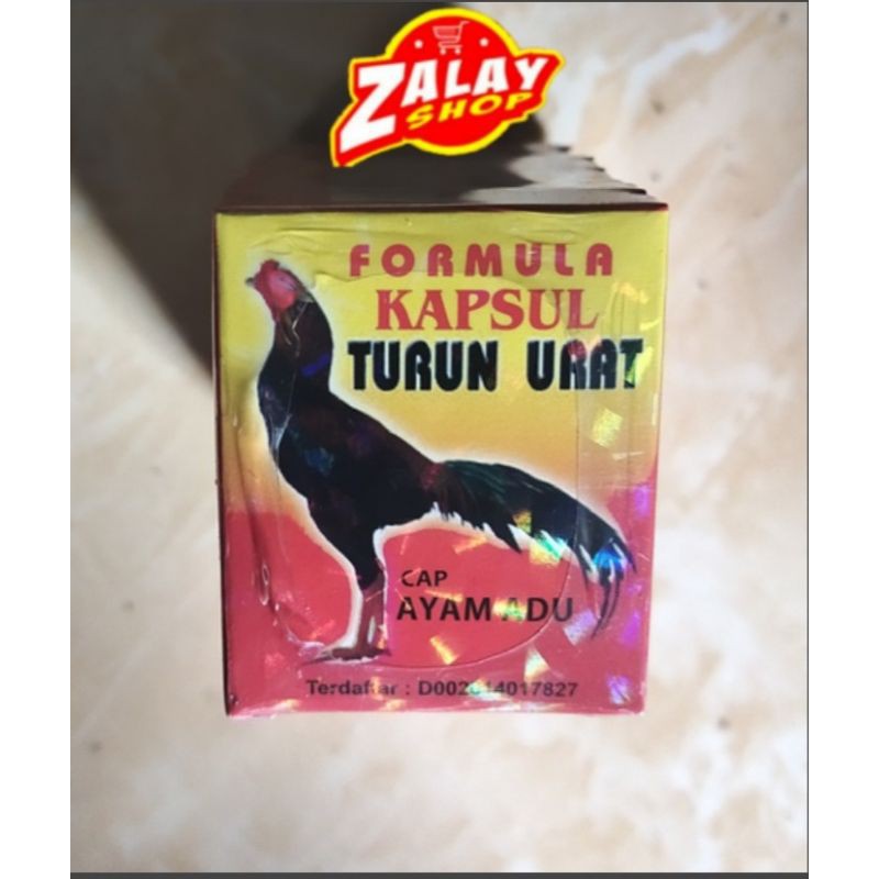 Formula Kapsul Turun Urat Ayam