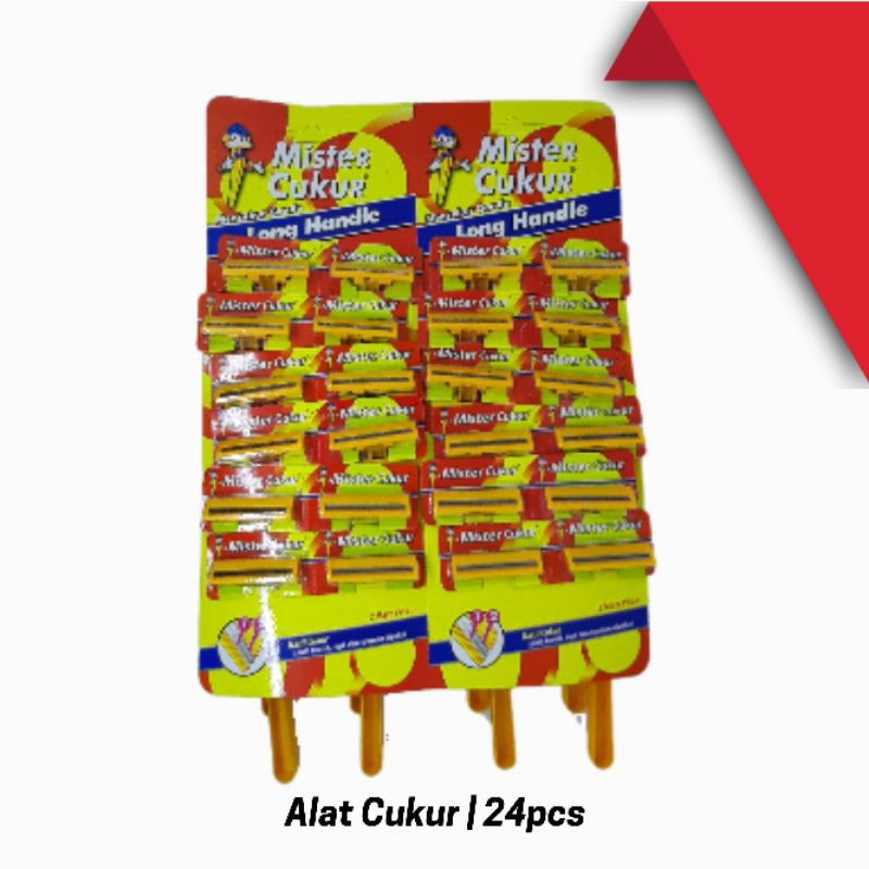 Alat Cukur 24pcs | Kerik kumis | Pisau Cukur | Mister Cukur Grosir