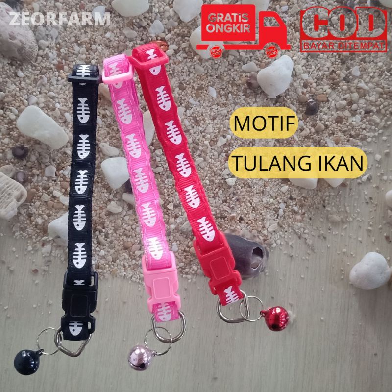 kalung kucing anjing Aksesoris Kalung Hewan Kerincing Bel Bunyi kerincing zeorfarm