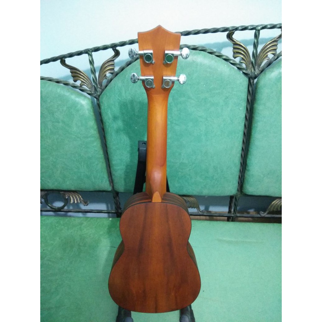 Ukulele Soprano Original Camwood Warna Brown Full Set Jakarta Murah