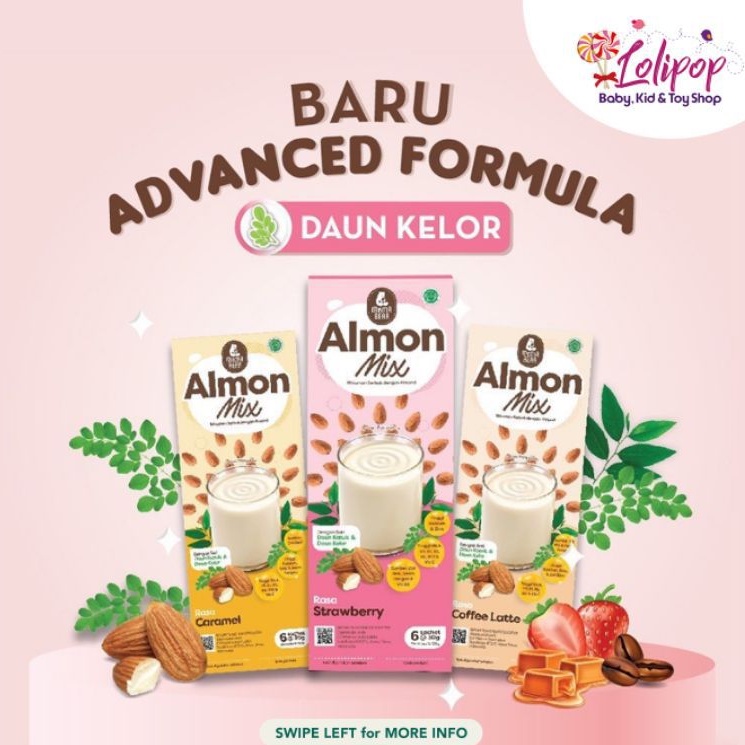 ALMON MIX MAMABEAR - SUSU ALMOND PELANCAR ASI