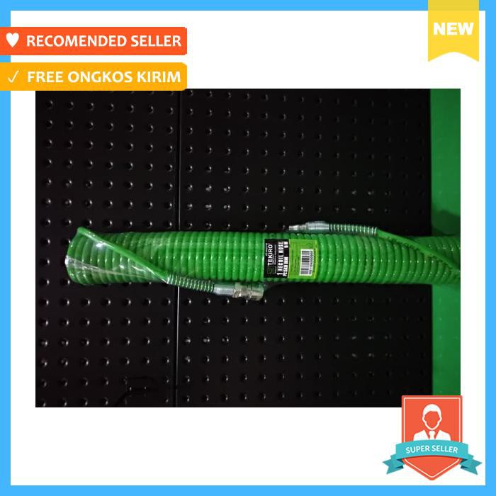 SELANG SPIRAL KOMPRESOR TEKIRO 9METER / SELANG RECOIL TEKIRO 9 METER