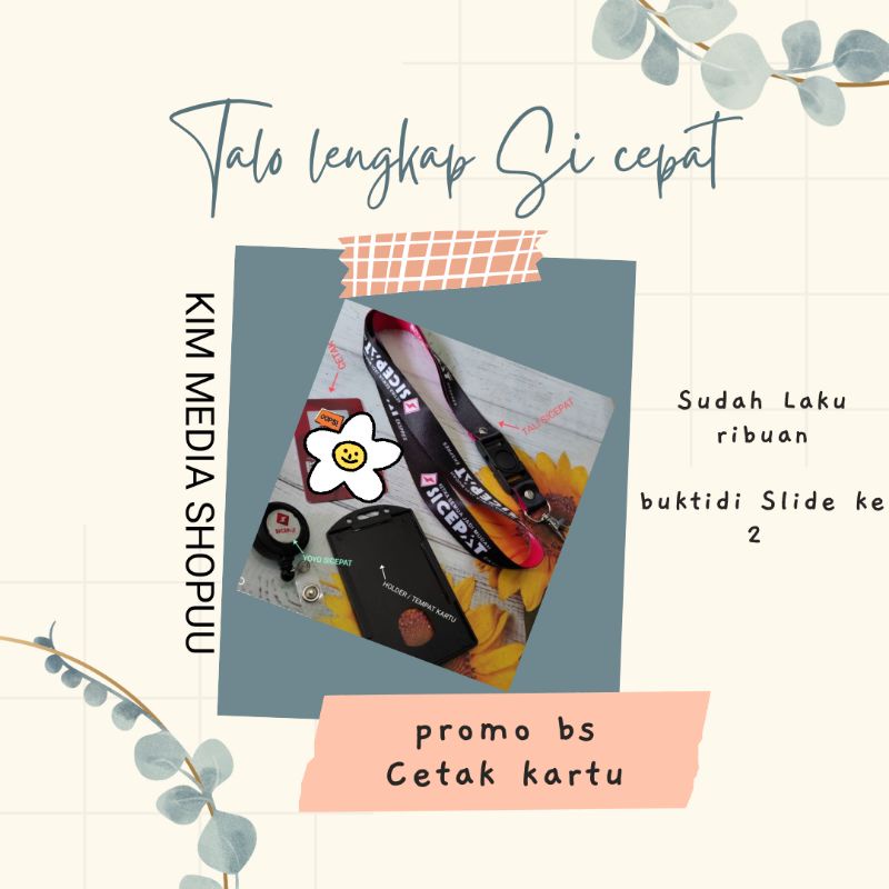 

Ready!! Tali IdCard SiCepat,J√NT_, SUDAH LAKU RIBUAN!! Kurir Ekpedisi Ekspress Printing
