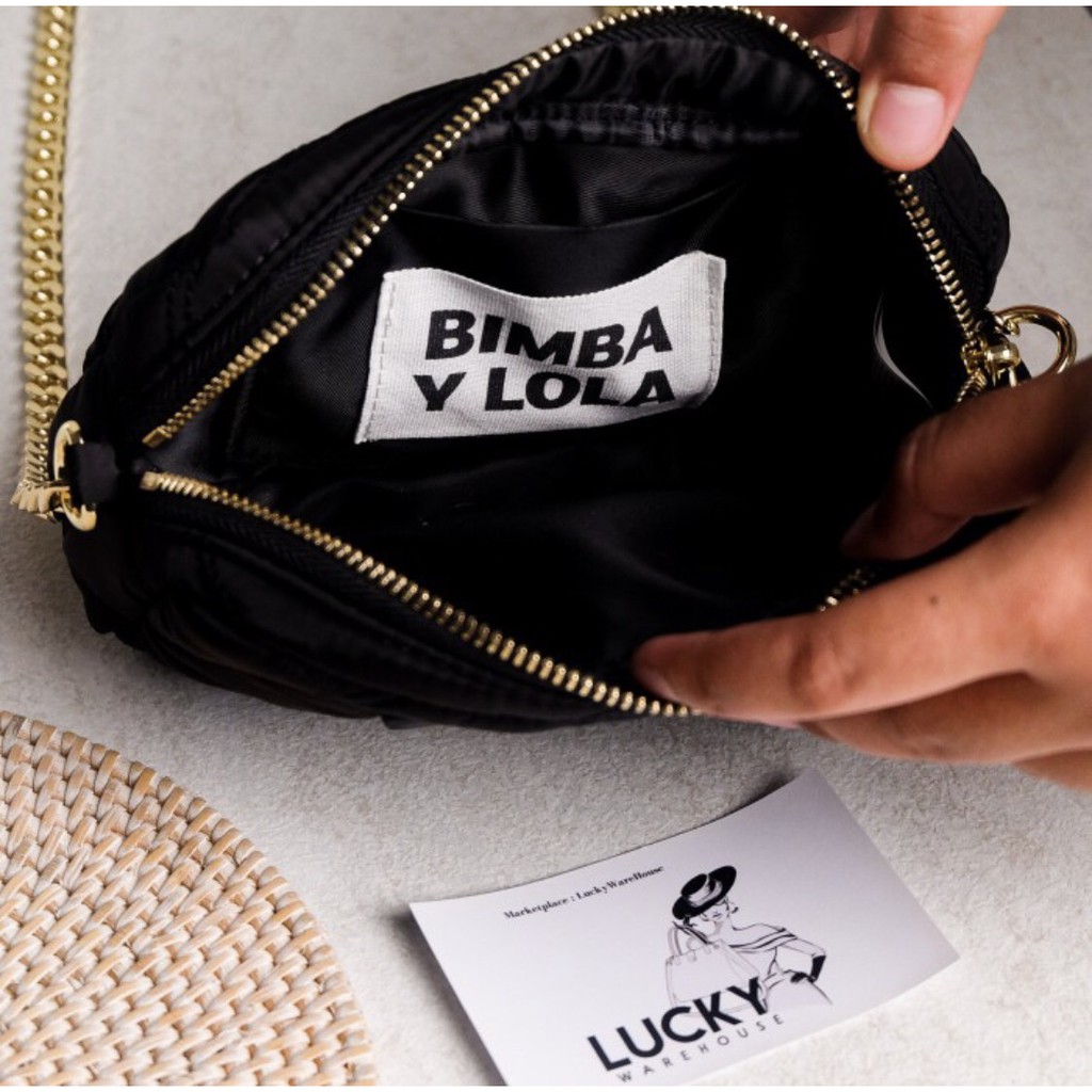 Bimba Y Lola Crossbody Bag In Black - ORIGINAL 1000%