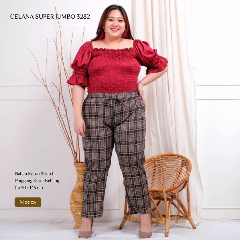 Celana Kotak Super Jumbo 3282,5XL