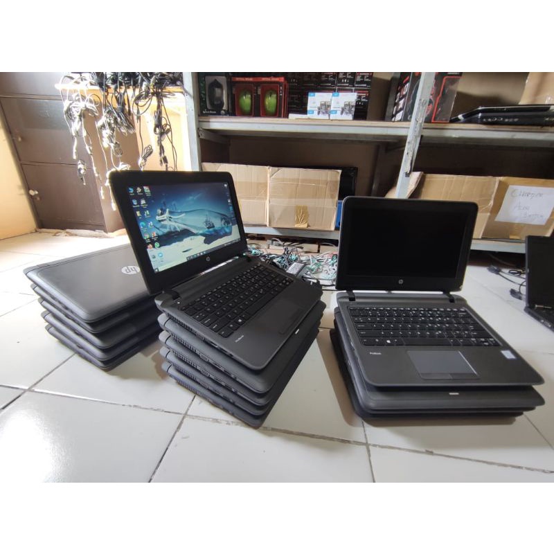 Laptop bekas HP PROBOOK 11 G2 Ram 4Gb SSD 128Gb