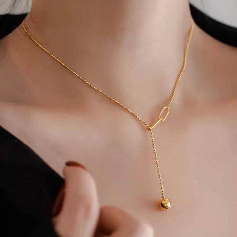 Kalung Titanium Bandul Kalung Anti Karat