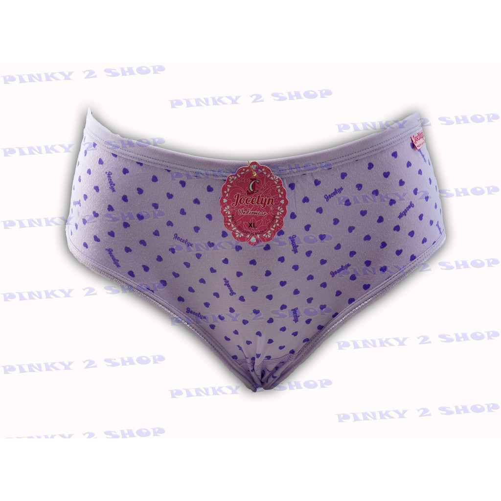 CELANA DALAM WANITA KATUN BERCORAK JC