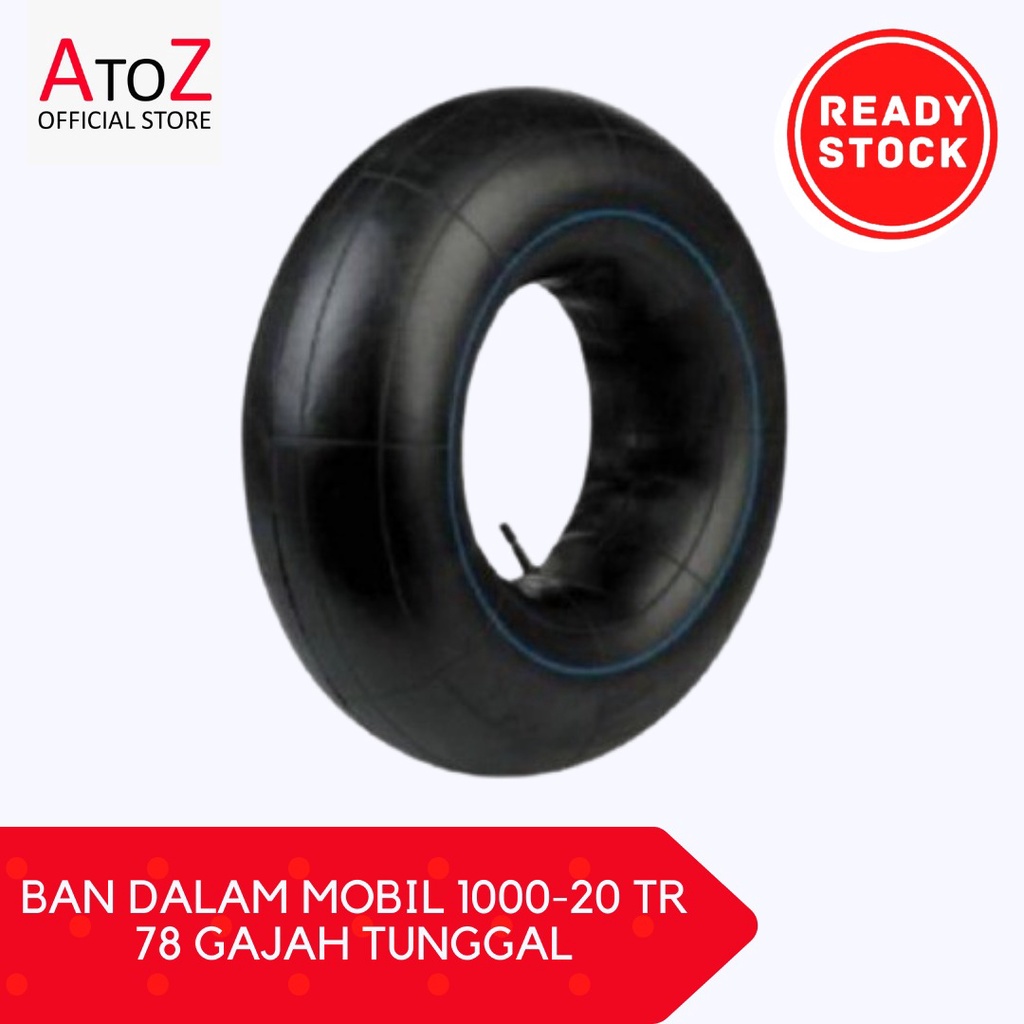 GAJAH TUNGAL GT BAN DALAM MOBIL  1000-20 TR 78 ASLI GT -  GT BAN DALAM MOBIL BD 1000-20 TR 78