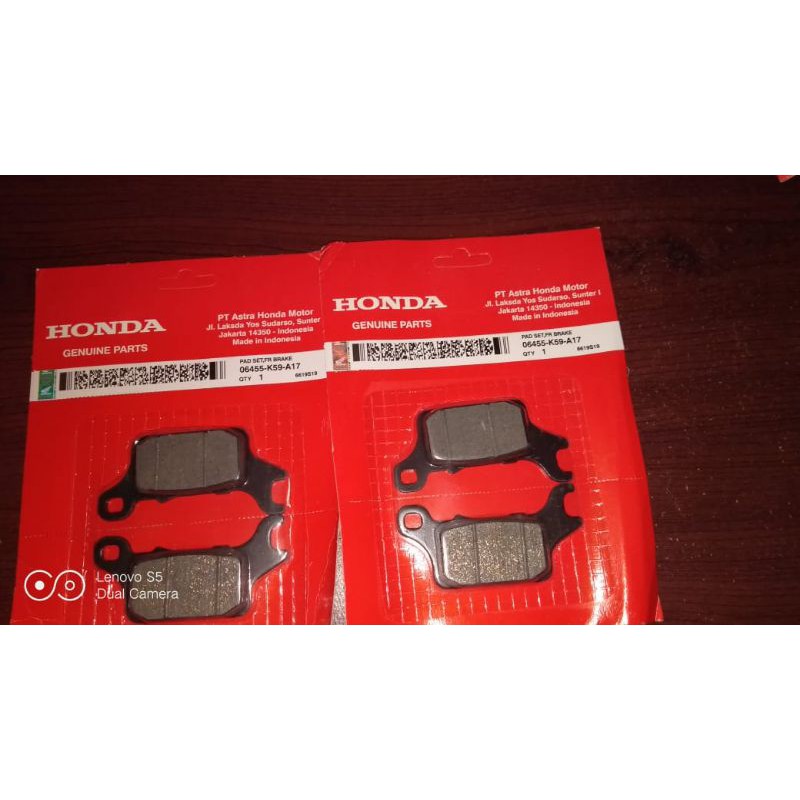 KAMPAS REM DEPAN VARIO 150 LED NEW