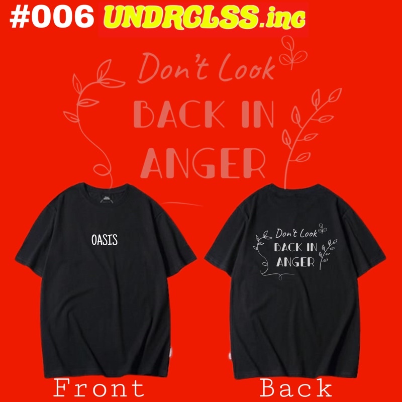Oasis Black T-Shirt Original
