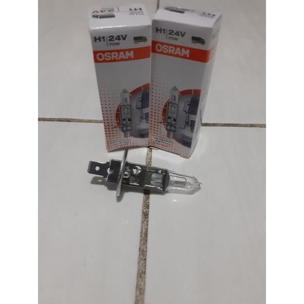 Lampu/Bohlam Osram H1 24v 70 watt Original