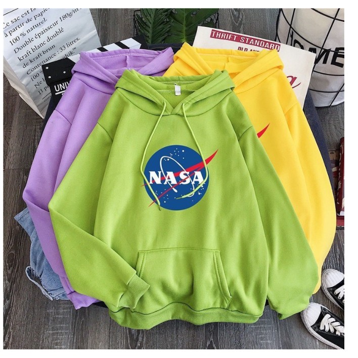 HOODIE UNISEX NASA TEBAL PREMIUM TERBARU,