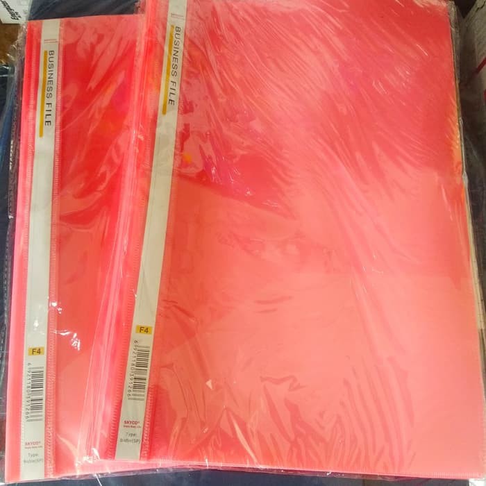 

Bisnis File Folio Kantong Warna Pink