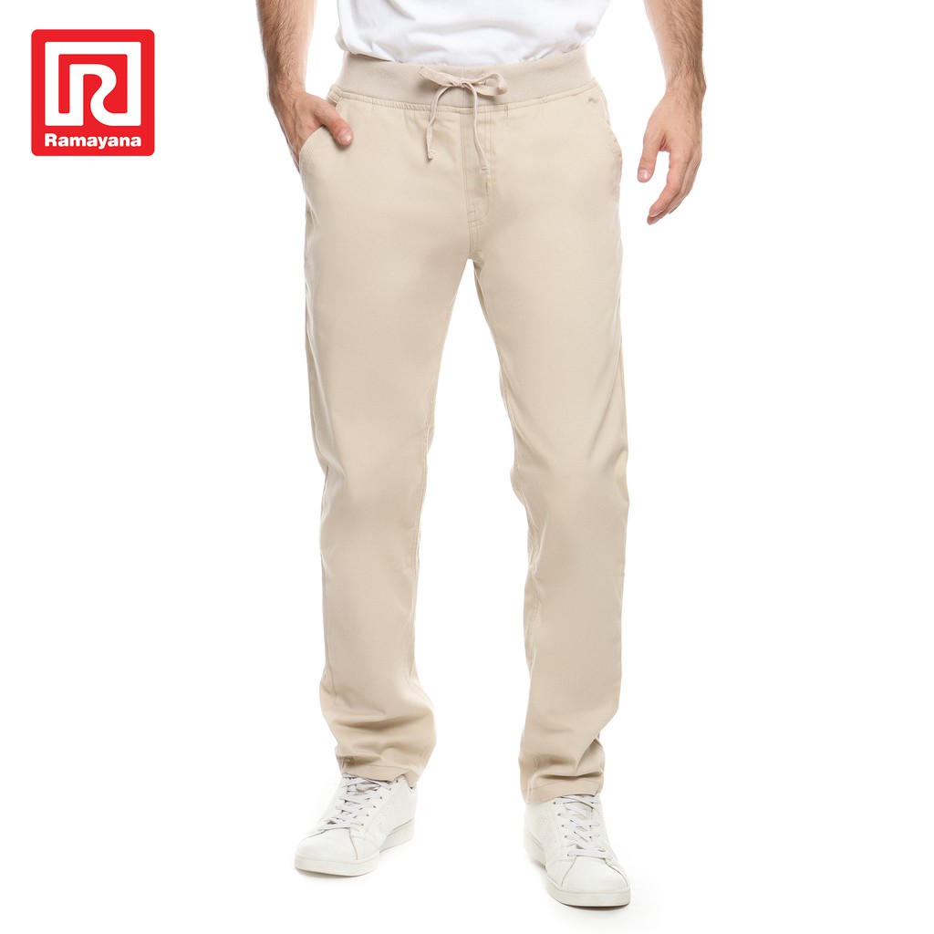 Ramayana Diesel  Cln Pjg Chino  Rib Bigsize Diesel  Crm 2Xl 