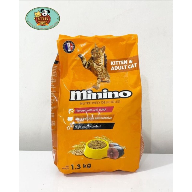 Minino Kitten &amp; Adult Cat Tuna 1,3 kg