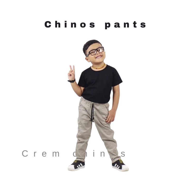 (COD) Celana Chino Anak Panjang Umur 1 - 13 Tahun Cewe Cowo Unisex Bahan Katun