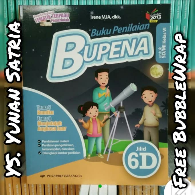 

❤BISA COD❤ Buku BUPENA Jilid 6D Kelas 6 SD Kurikulum 2013 Revisi