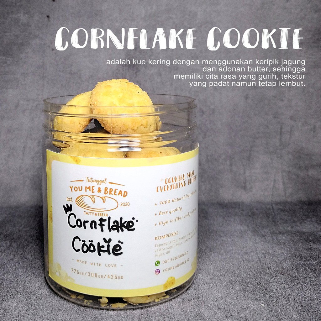 

CORN FLAKE COOKIES LEBARAN HAMPERS PARCEL LEBARAN PREMIUM MURAH CORNFLAKE KUE KERING