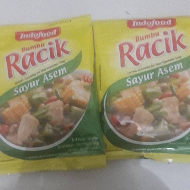 

BuMBU RAcik INDOFOOD SAYUR ASEM 33gr