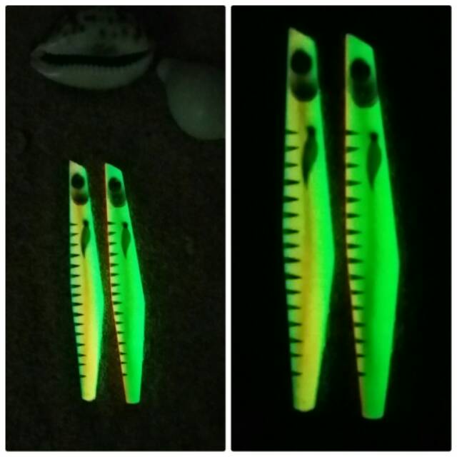 Metal jig 200g..long jig...full fosfor/gid