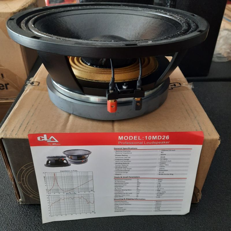 SPEAKER 10" SPL CLA 10MD26
