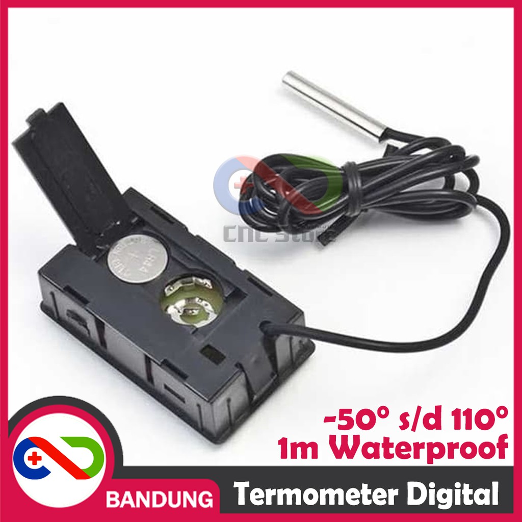 TERMOMETER DIGITAL THERMOMETER -50 - 110C CELCIUS PROBE 1M WATERPROOF