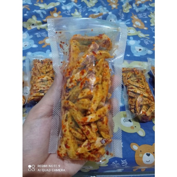 

(10kg) Basreng Stik Viral Pedas dan Original Daun jeruk