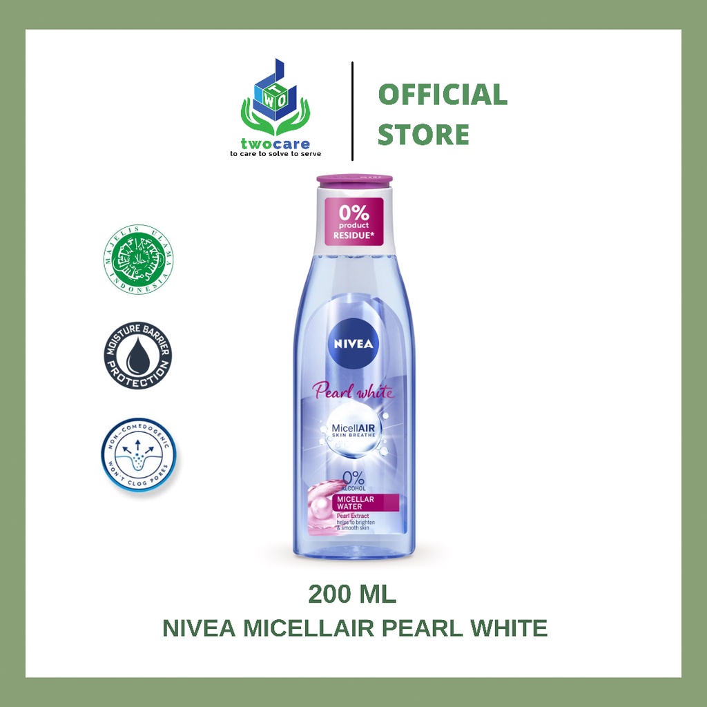 NIVEA Face Care MicellAir Pearl &amp; White 125ml / 200ml