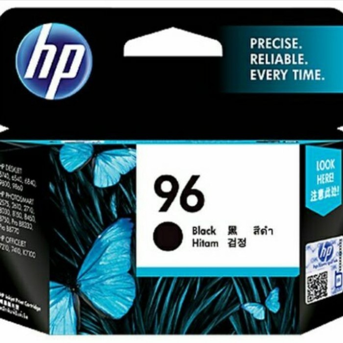 CARTRIDGE HP 96 BLACK / TINTA CATRIDGE HP96 HITAM ORIGINAL - RESMI