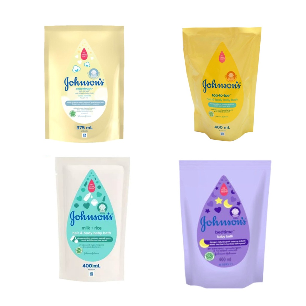 Johnsons Body Wash Sabun Mandi Bayi Cair [375 mL]