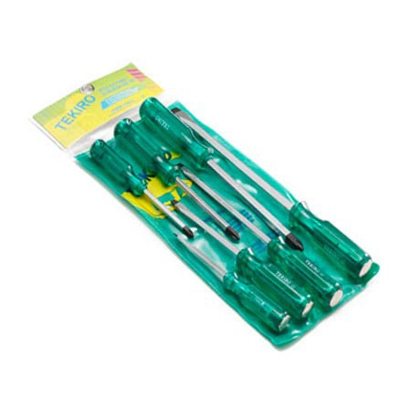 TEKIRO OBENG TEMBUS HIJAU SET 7PC SD-GT 0932