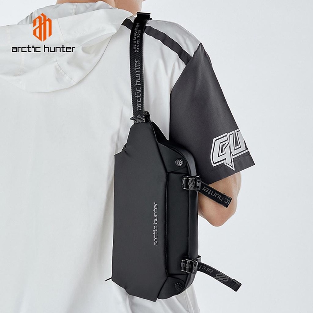 YB00047 Tas Selempang Arctic Hunter Sling Bag Waterproof Ringan YB0047