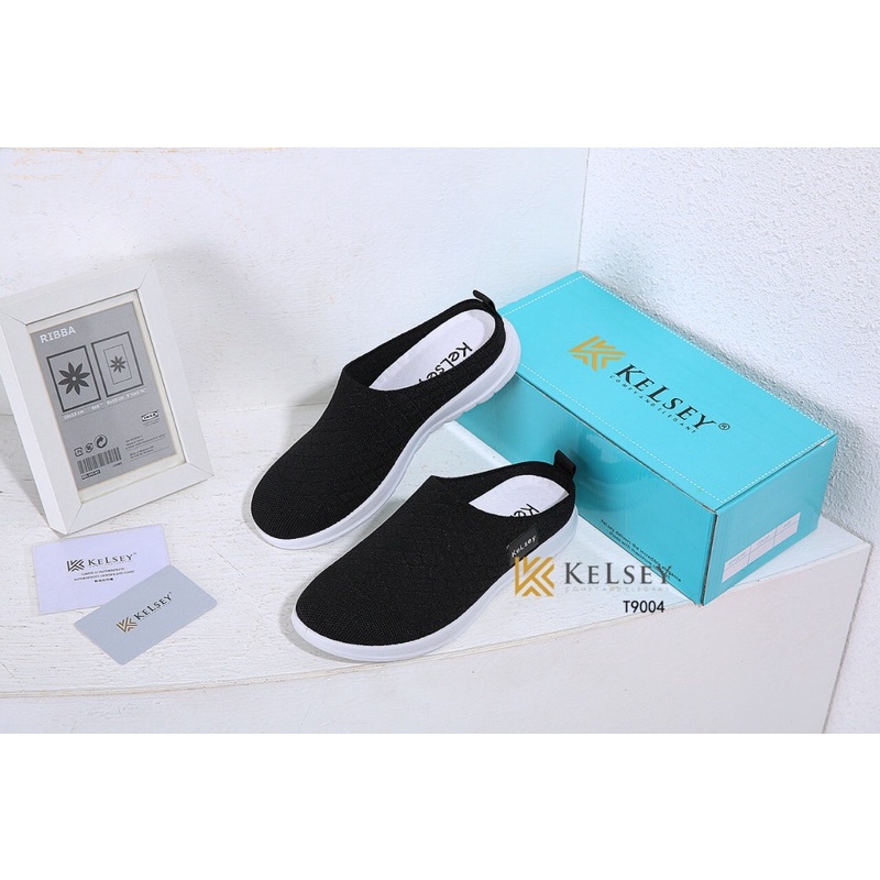 (GRATIS ALAS KAKI) Kelsey Sandal Selop Wanita / Sandal selop 3cm Wanita  T9004