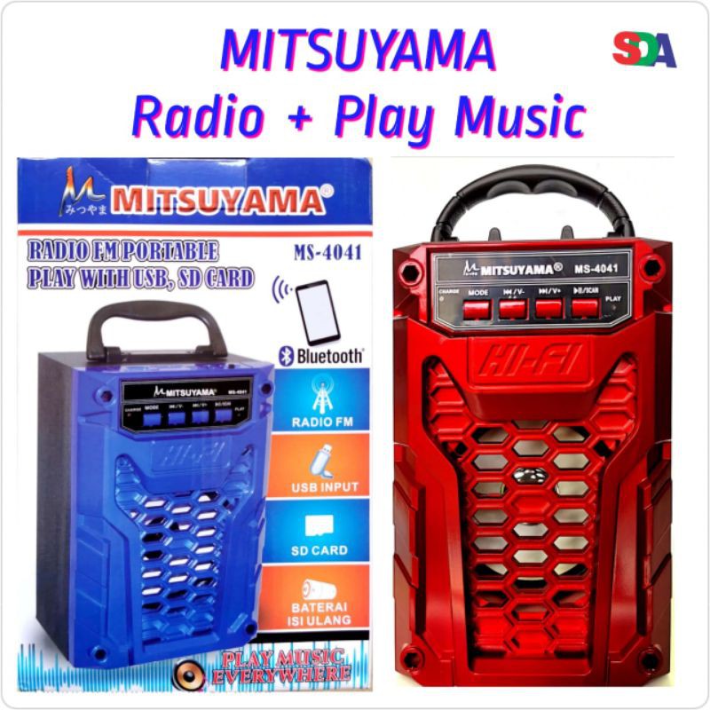 Mitsuyama Radio + Play Musik MS-4041