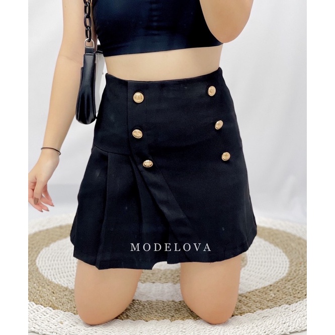 MDLV ~ 5500# Anadela Skirt Rok Celana Premium Korea Look Fashion import