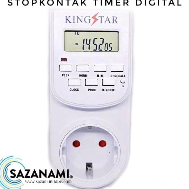 TIMER DIGITAL KINGSTAR STOP KONTAK TIMER DIGITAL STOP KONTAK LISTRIK