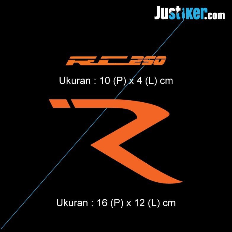 Sticker KTM RC250R, RC250 R, RC 250