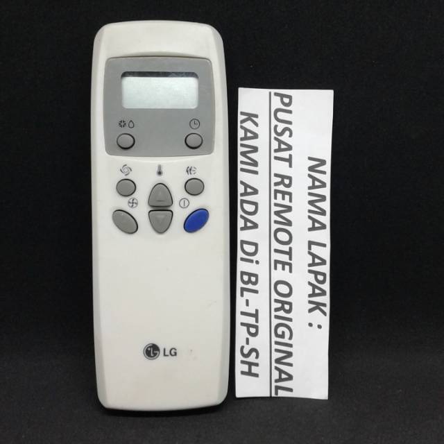 REMOTE REMOT AC LG ORI ORIGINAL ASLI