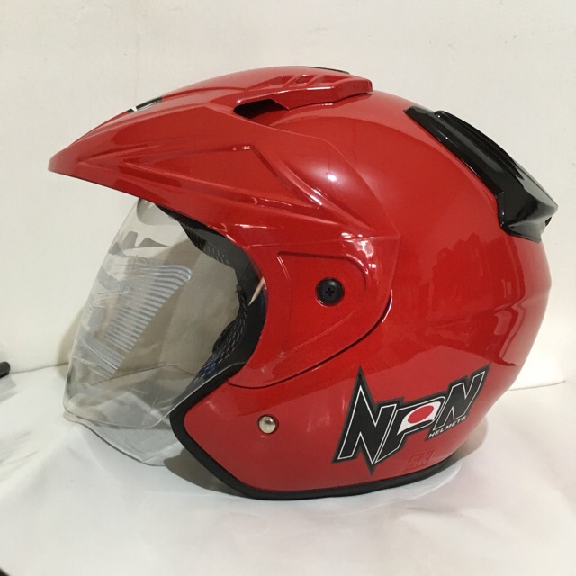 Helm Standar Single Visor merk NPN MURAH BERKUALITAS