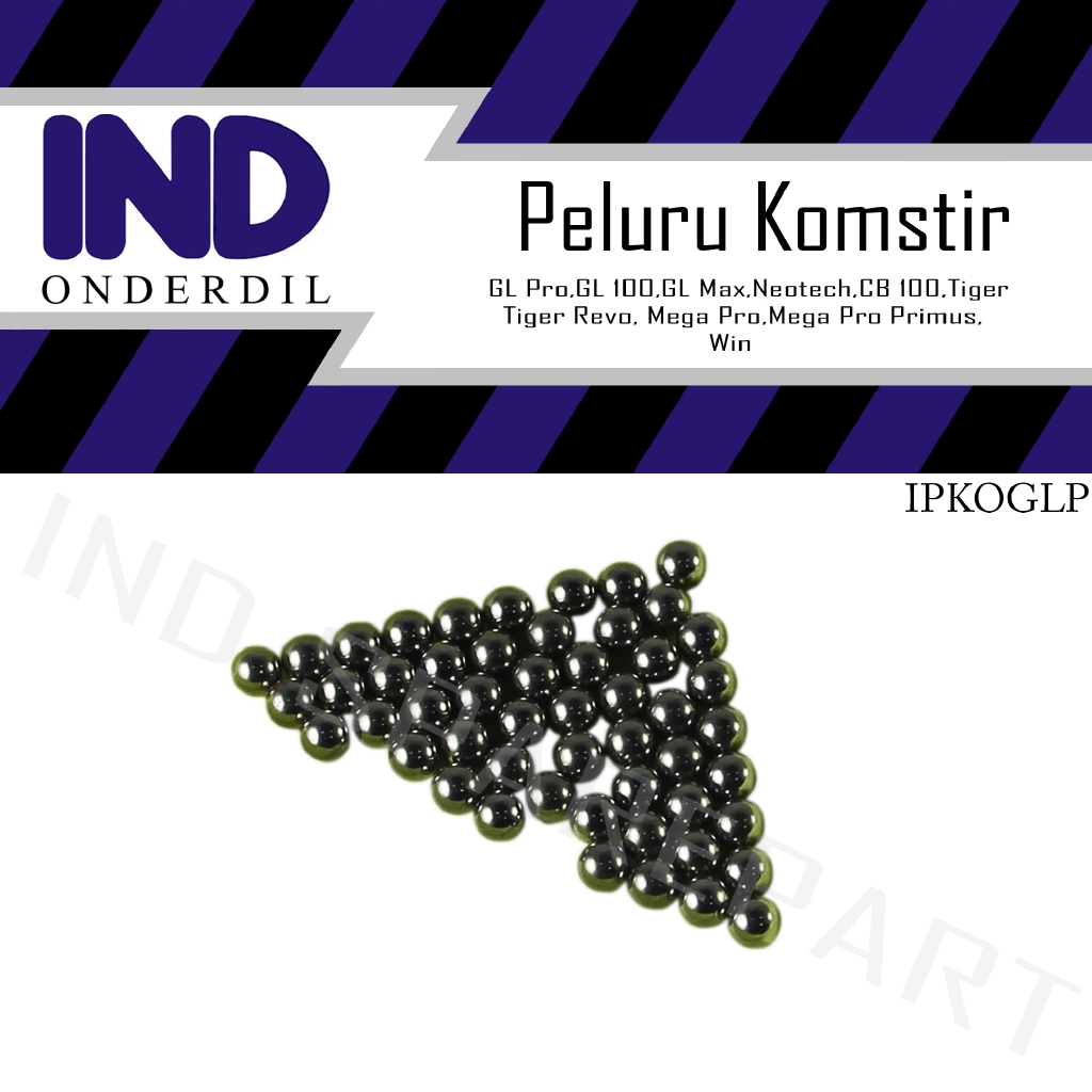 Peluru-Pelor Kones-Cones Komstir-Comstir CB 100/Tiger Lama-Revo-New