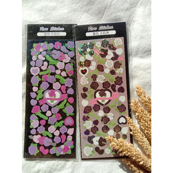 

Sticker rose hologram