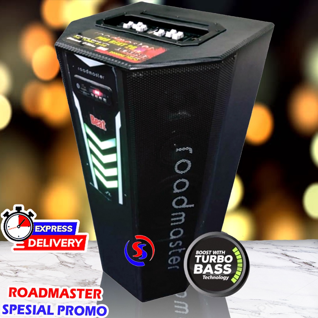 SPEAKER AKTIF PRO BEAT 26 ROADMASTER BLUETOOTH GRATIS SERVICE 12 BULAN