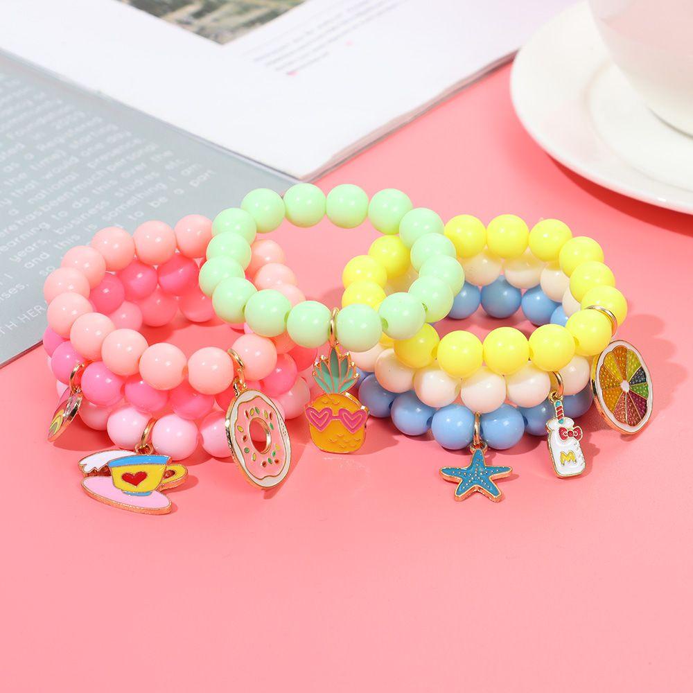 Preva Bead Gelang Populer Desain Pesona Gadis Akrilik