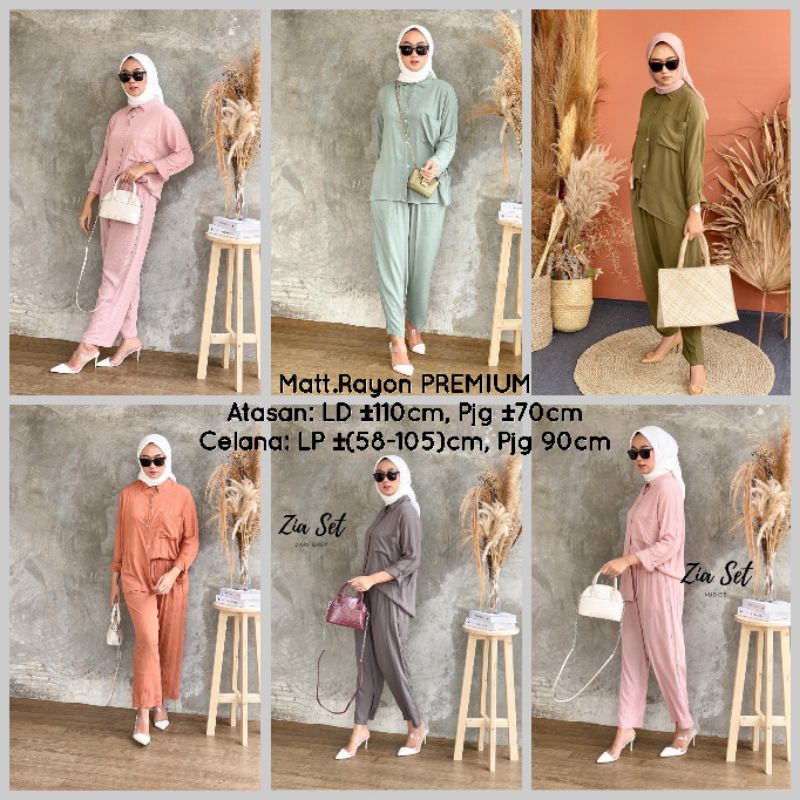 Zia Set RAYON PREMIUM //JF754