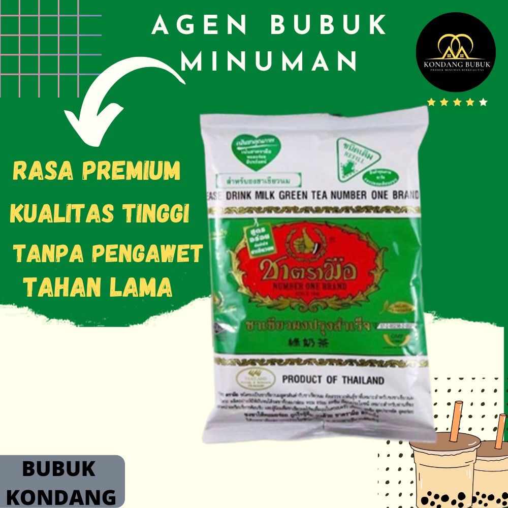 

BUBUK MINUMAN PREMIUM RASA GRENTEA DAUN